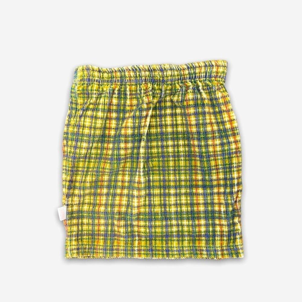 Vintage ESPRIT Plaid Corduroy Skirt 3T